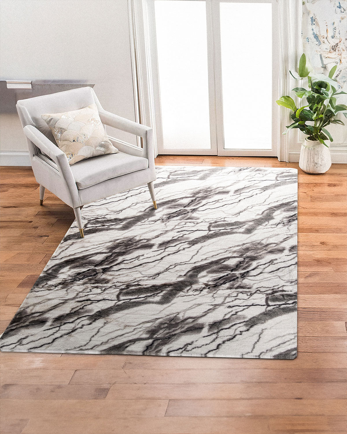 Rabbit Print Grey Carpet  Online | Crown Home